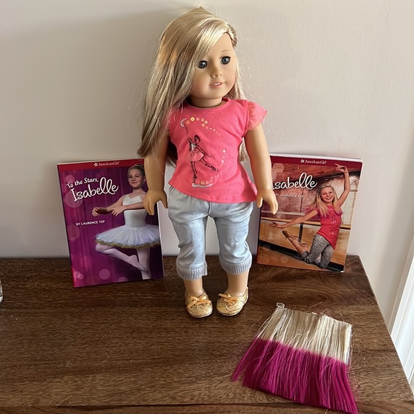 Isabelle American Girl Doll with books